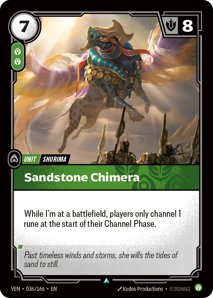 Vendetta - Uncommen- Calm Rune (Set 4)