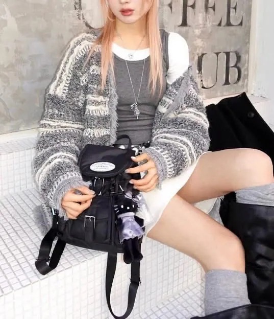 Lotsyou Jennie同款韓系小背囊 