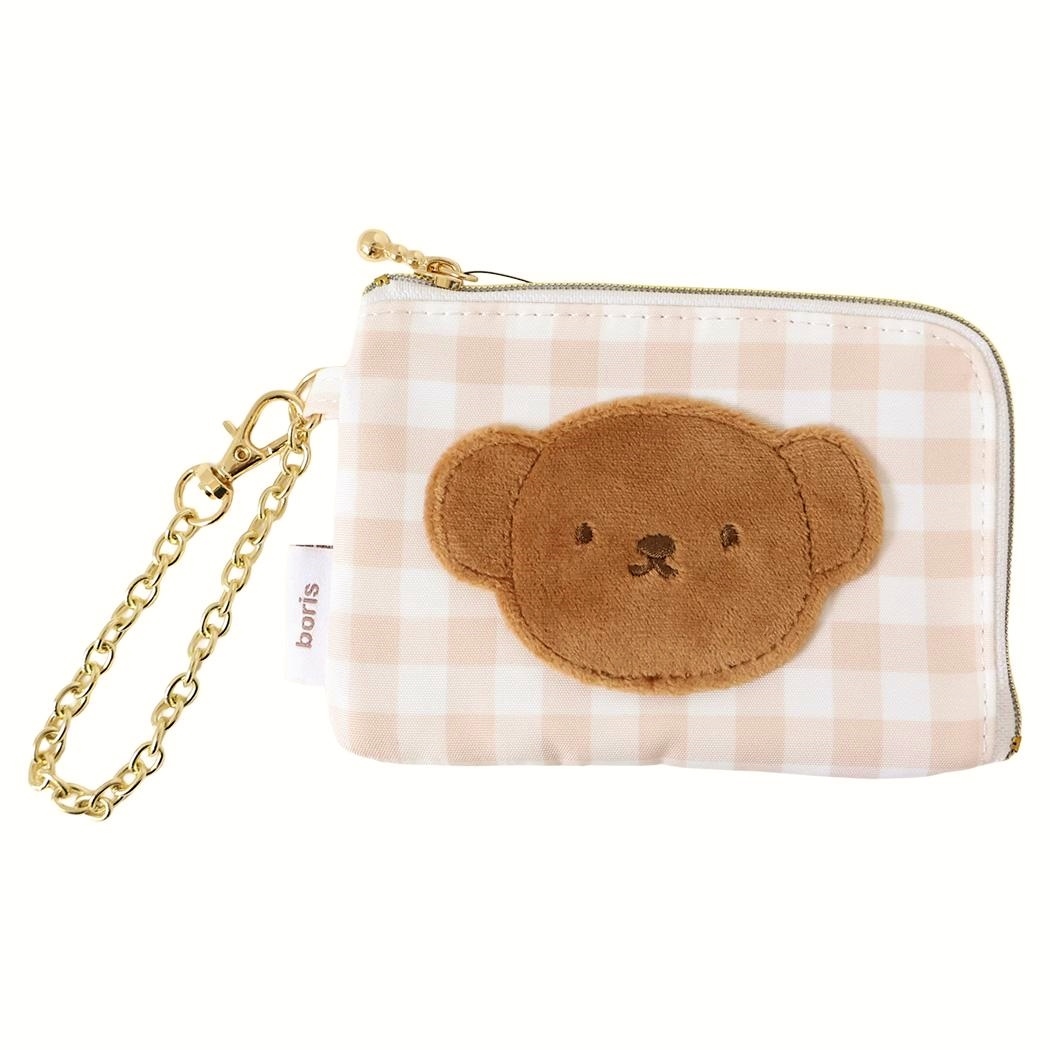 現貨｜Boris Miffy BRUNA CHECK 日版 卡套 / 散紙包 / 小袋 (MIFF-279D Brown)