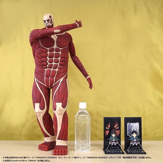 《魂商店限定》超大型巨人 存錢筒 Figure 進擊的巨人 高約60cm