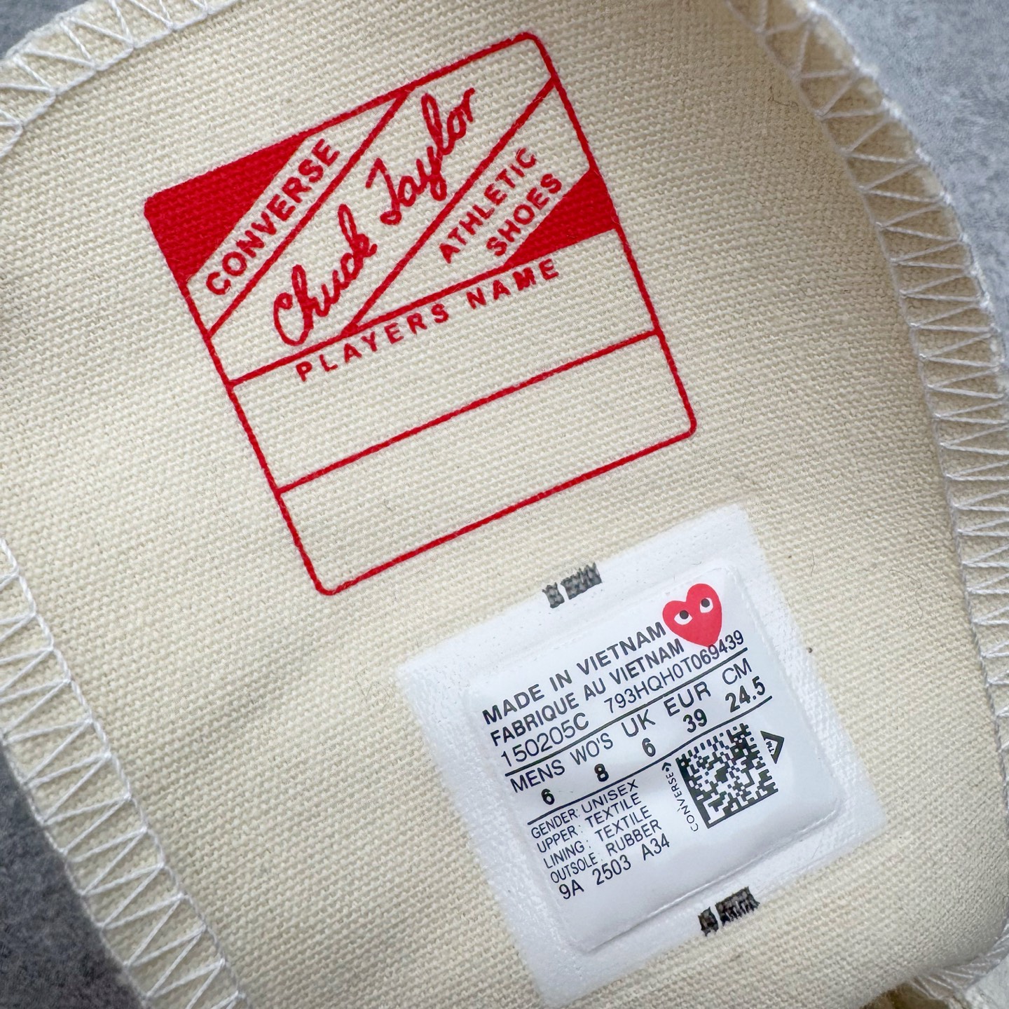 Comme des Garçons Play x Converse Chuck 70