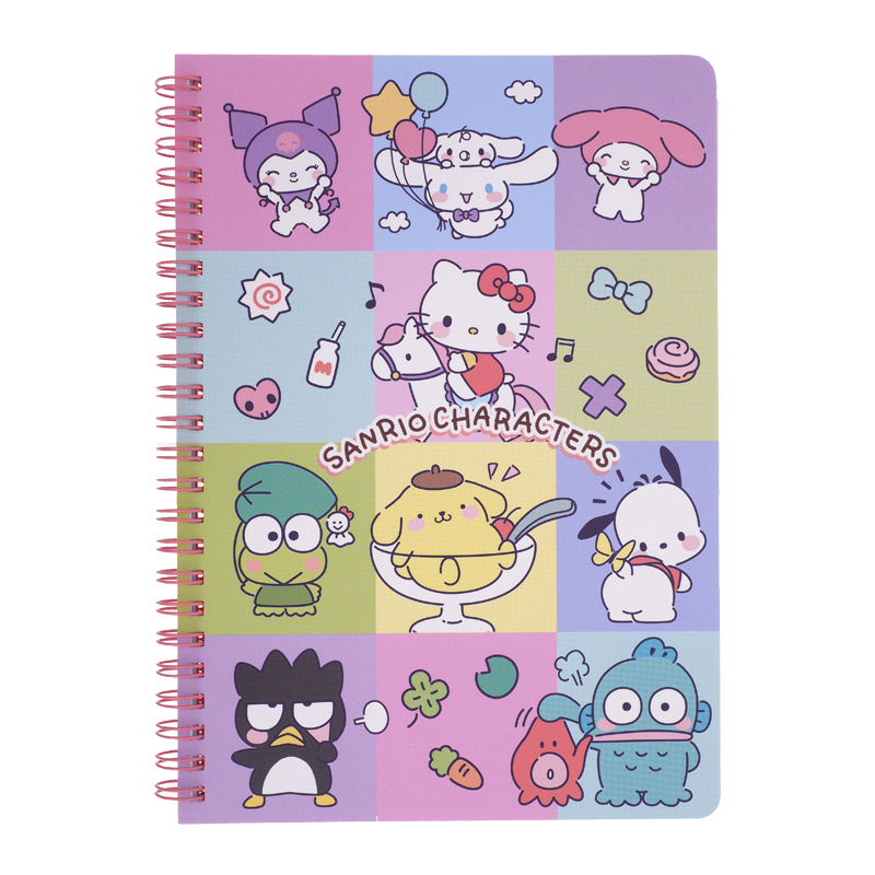 Mix Characters Wire-O Notebook 線圈簿