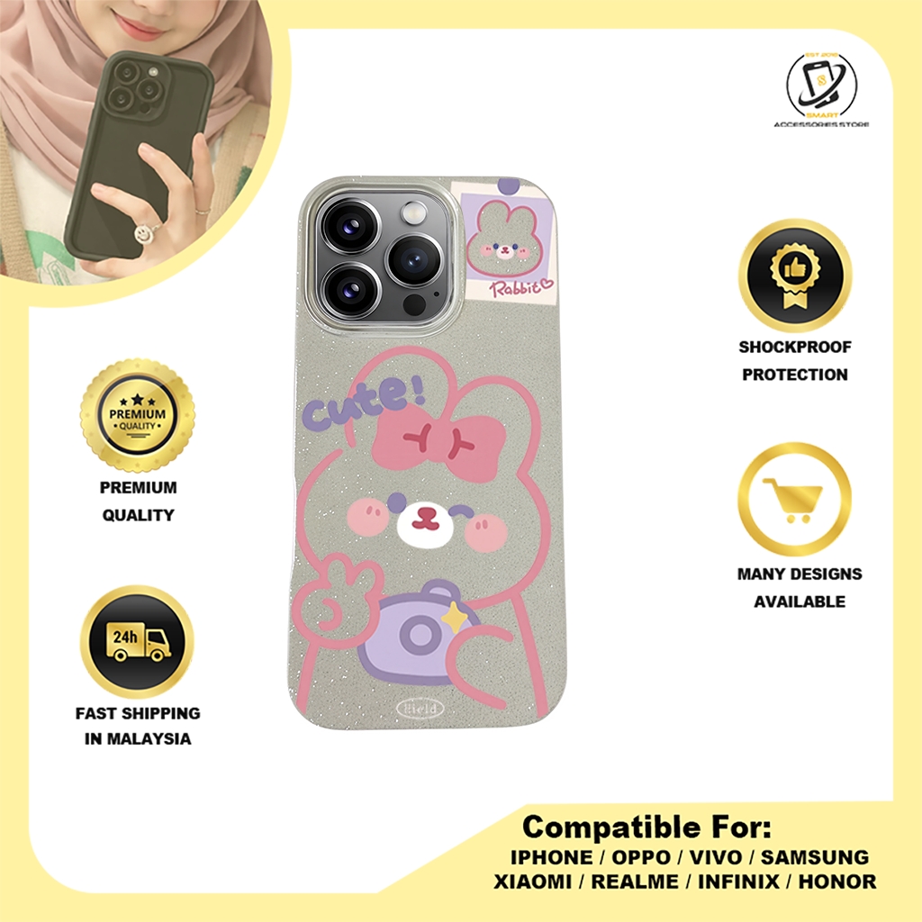 BLING CASE PHONE FOR IPHONE - DESIGN RABBIT A