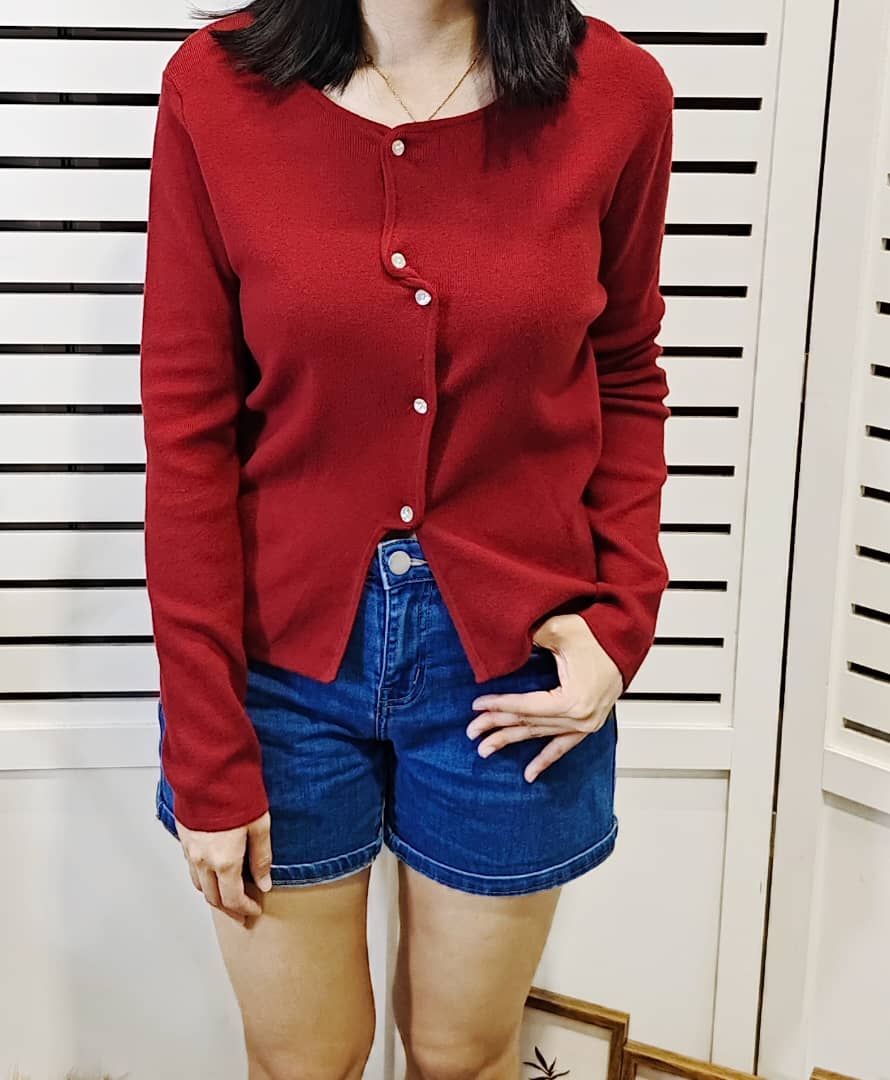 S387 Knitted Cardigan 