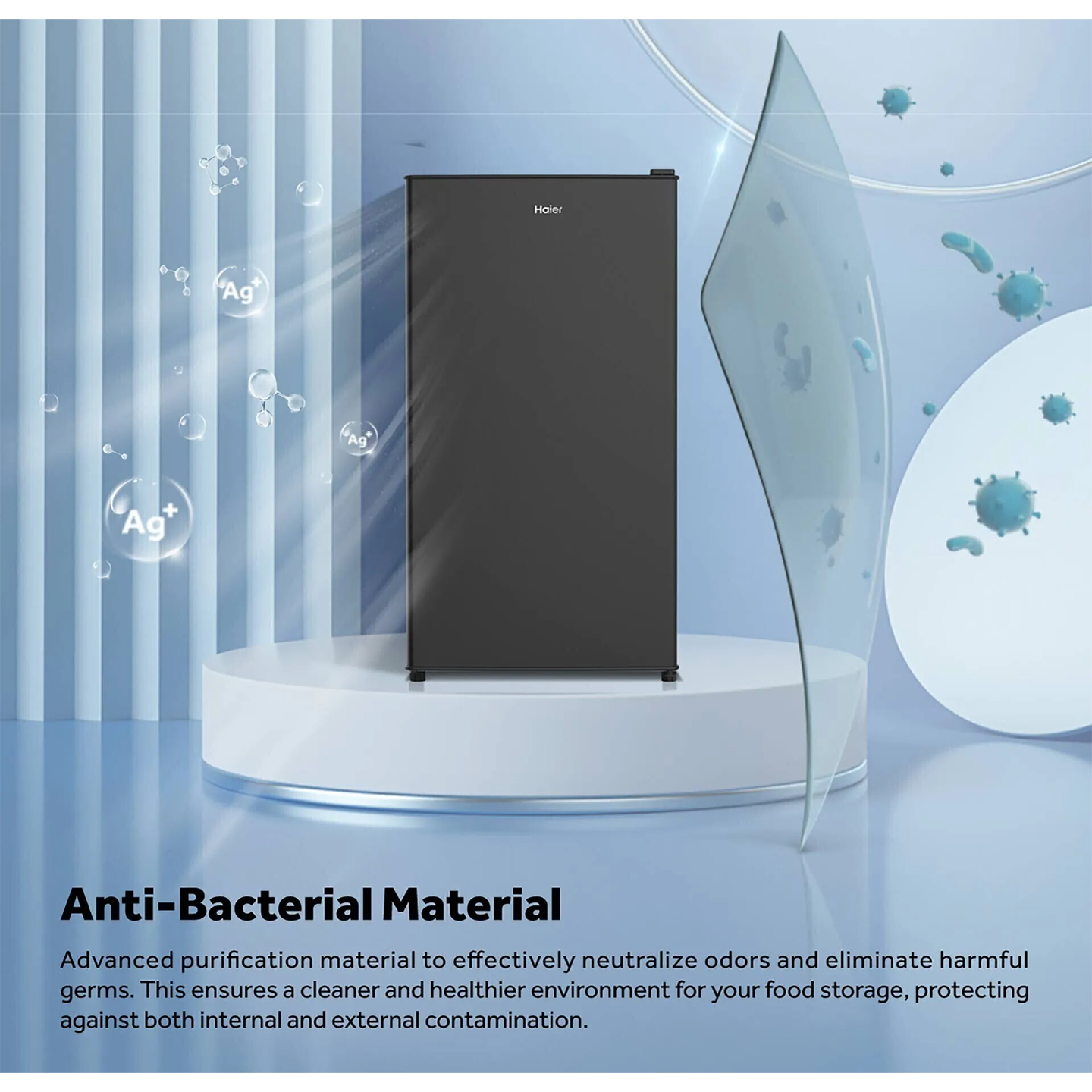 Haier 118L 1-Door Refrigerator (HR-128H)