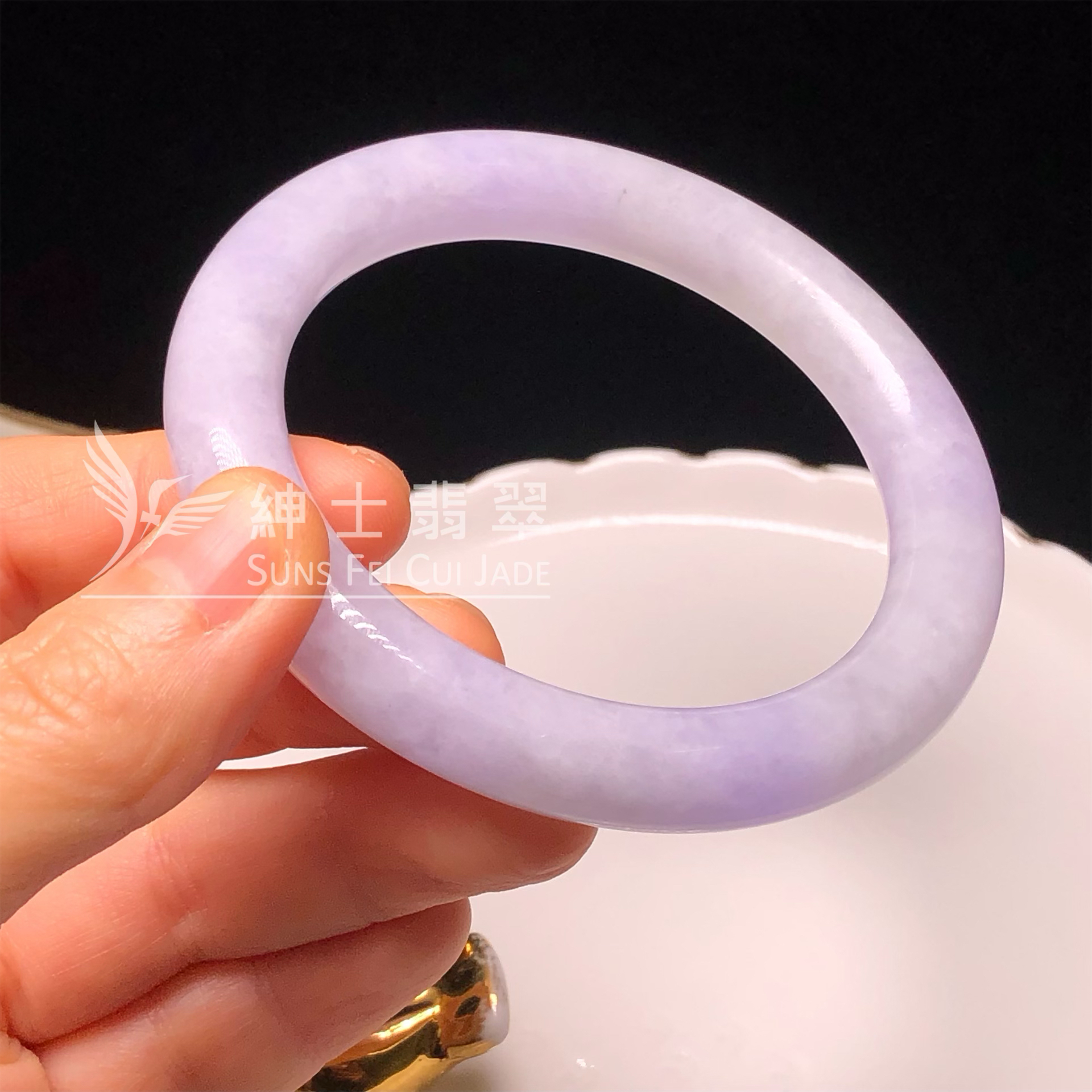 C06315 莫西沙紫羅蘭圓鐲 57.8mm 