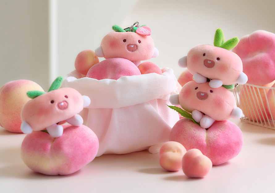 Apeach X 春植 公仔鎖匙扣