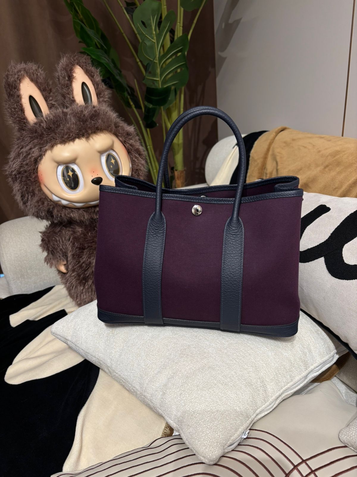 Hermes Garden Party 30 Stamp Y 100%Authentic, 98%New ✅Dust bag