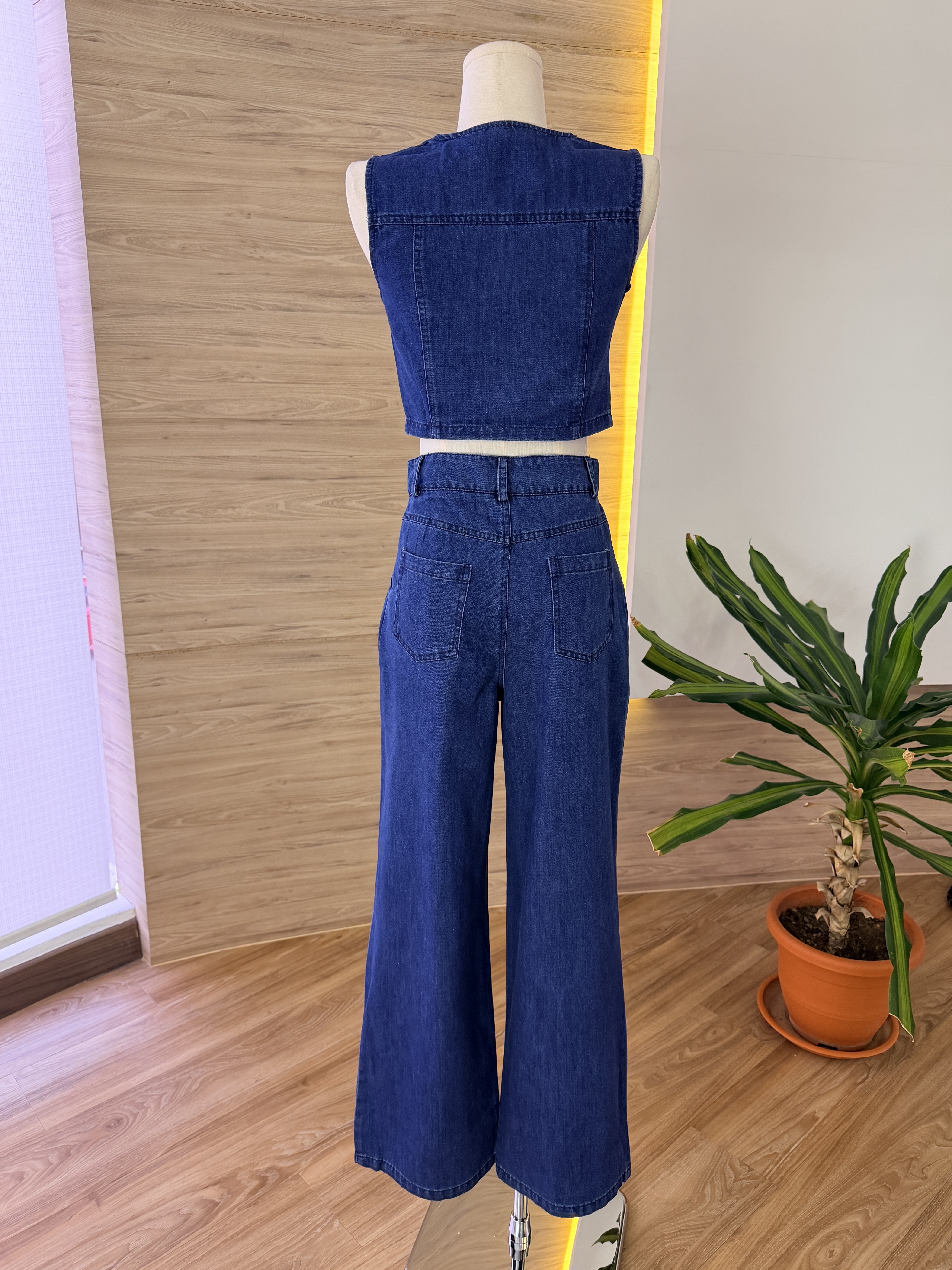 Lenny Denim Set Wear