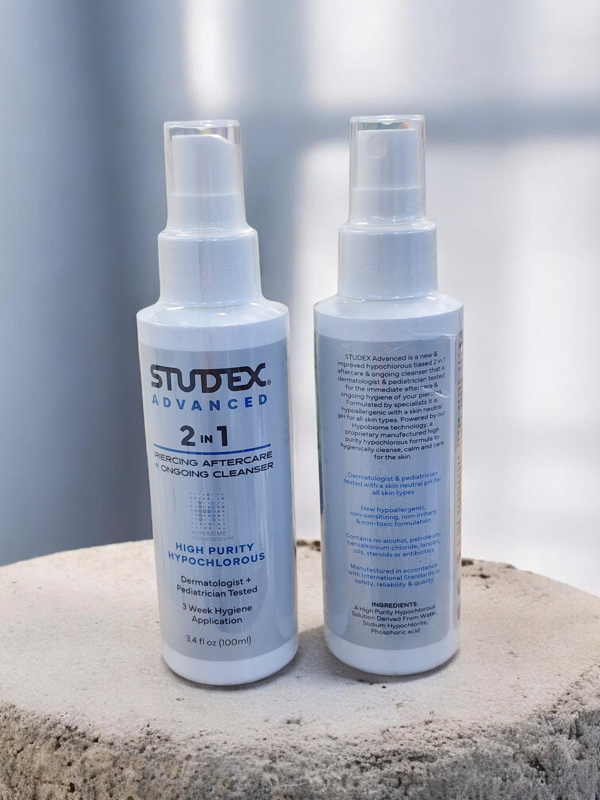 家庭藥箱✅必備Studex Advanced 2-in-1 穿孔護理清潔噴霧 (100ml)