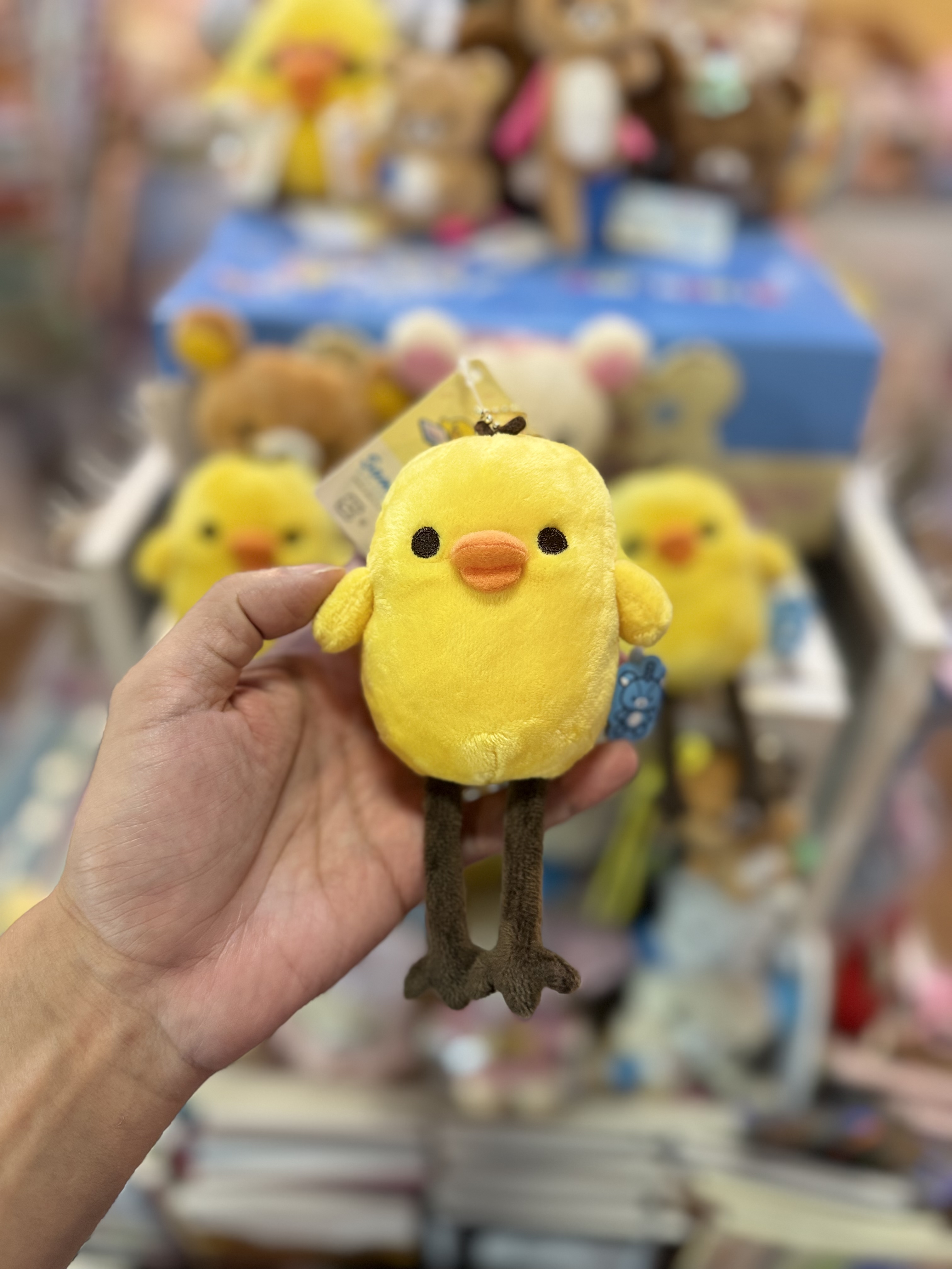《現貨》全新rilakkuma 實驗室系列小雞長腿掛飾