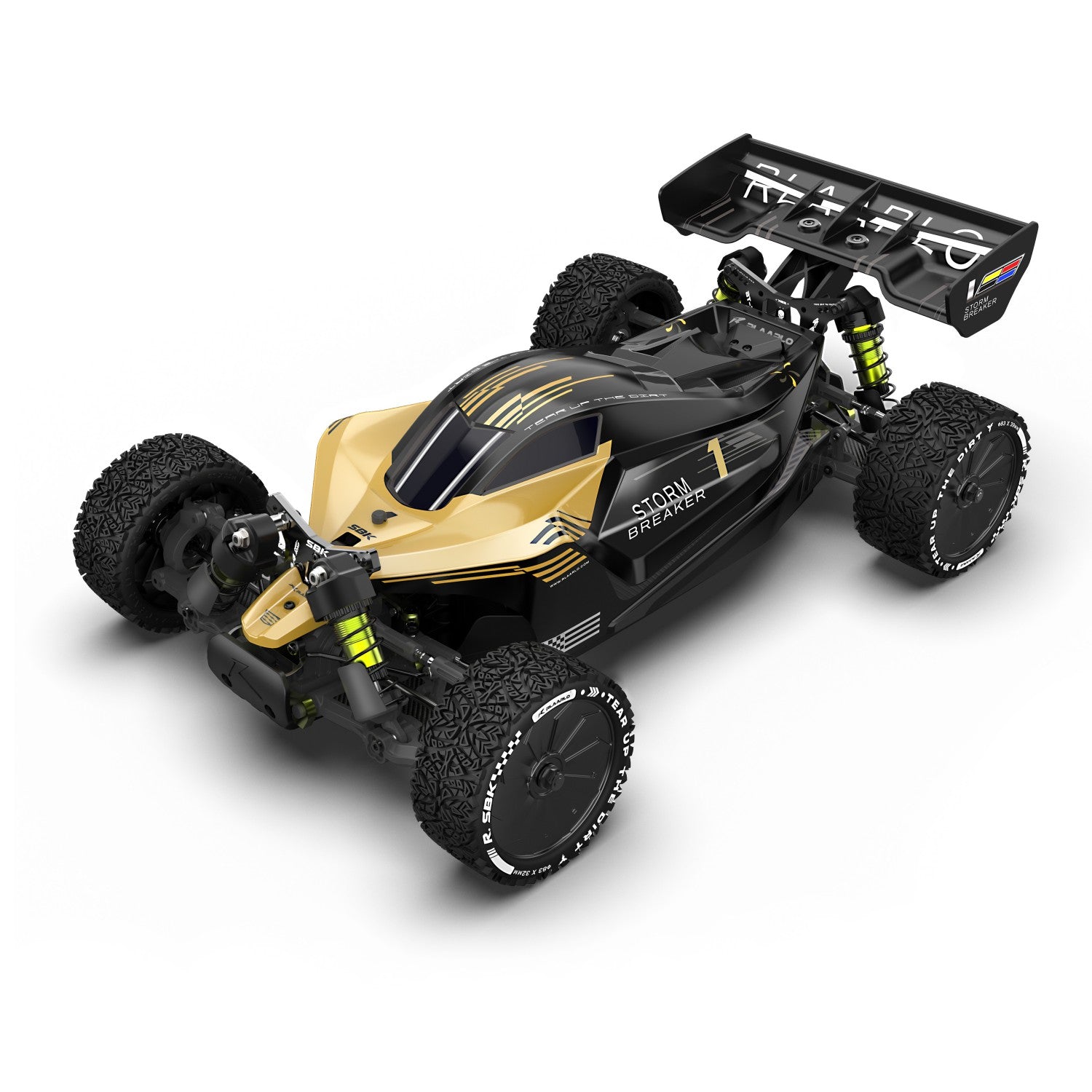 全新 Rlaarlo 1/10 SBK10 Storm Breaker Carbon Fiber Brushless RTR 4WD Buggy | 碳纖維版 | 雷拉洛 SBK10 暴風突擊 越野車｜2.4Gzh 遙控｜4輪驅動｜80km/h