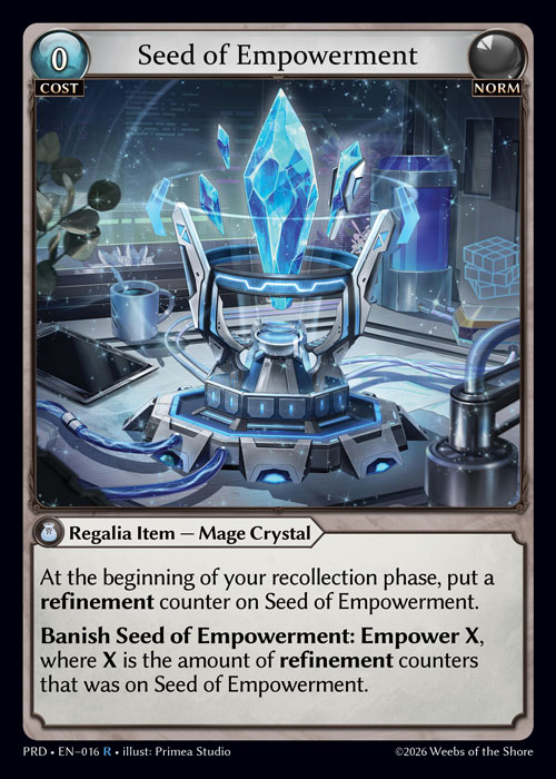 Seed of Empowerment / PRD-016 (R)