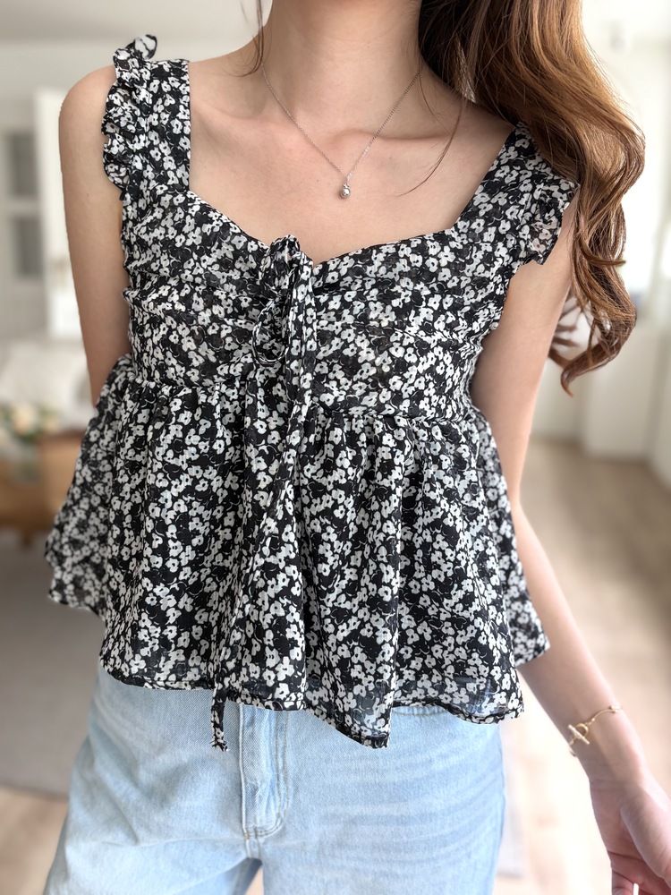 La Fleur Ruffle Blouse