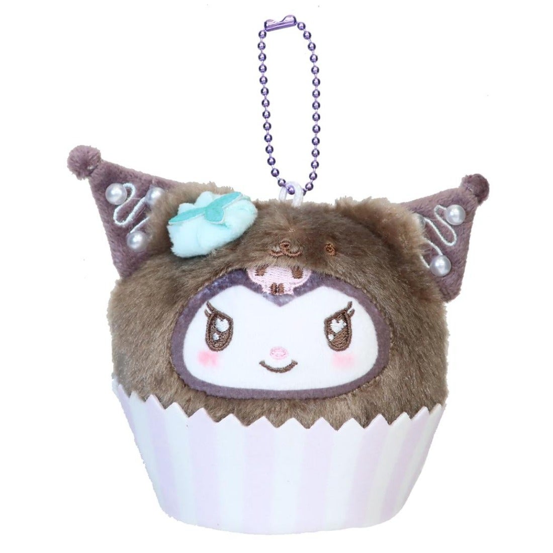 Sanrio系列-Kuromi 紙杯蛋糕造型掛件