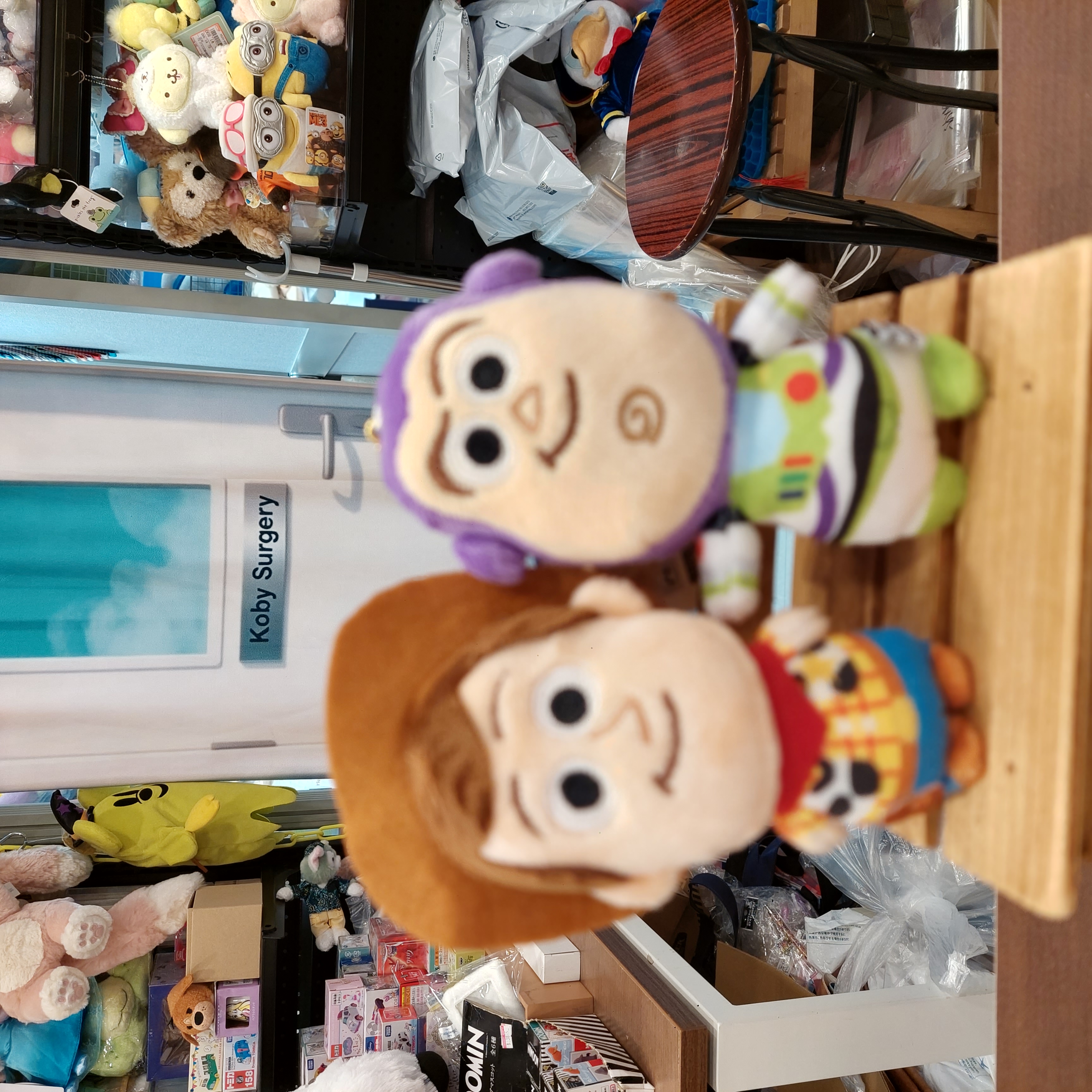 原裝日本 廸士尼 胡廸 巴斯光年 Woody Buzz 對裝 磁石吊飾 掛件 