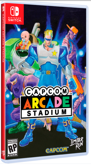【預售 18月9日到貨】   NS Capcom Arcade Stadium - Cover C ( Captain Comandoo ) Vol. 1 Limited Run Edition  實體卡版本  XLM801