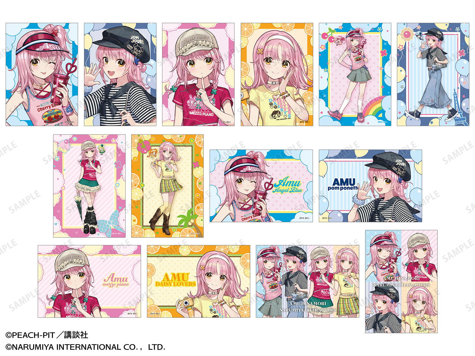 《Pre-Order》Illustration Trading Photo｜守護甜心Shugo Chara! X Narumiya Characters (26SC97-P)