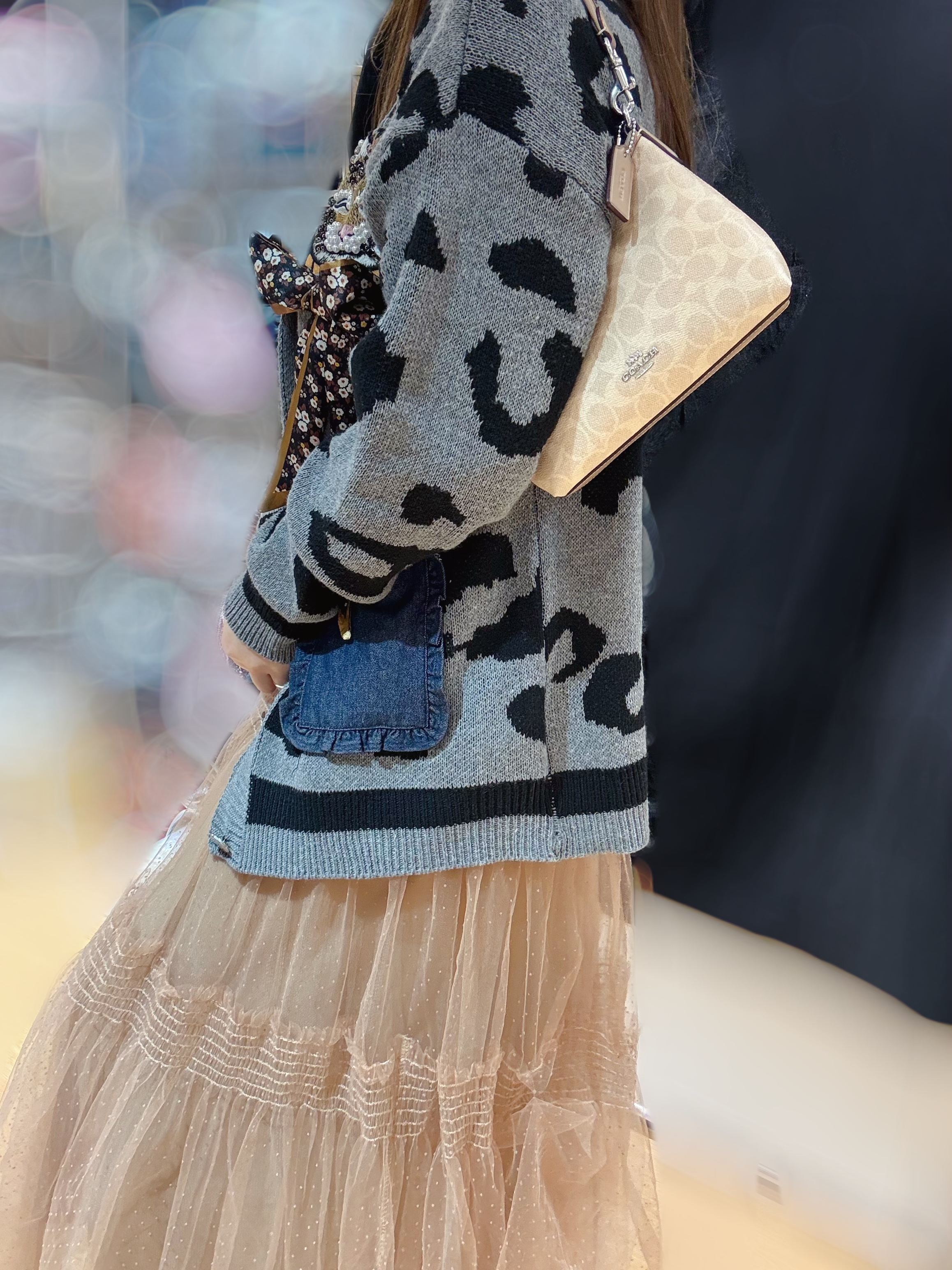 Coach Laurel 19 beige/m