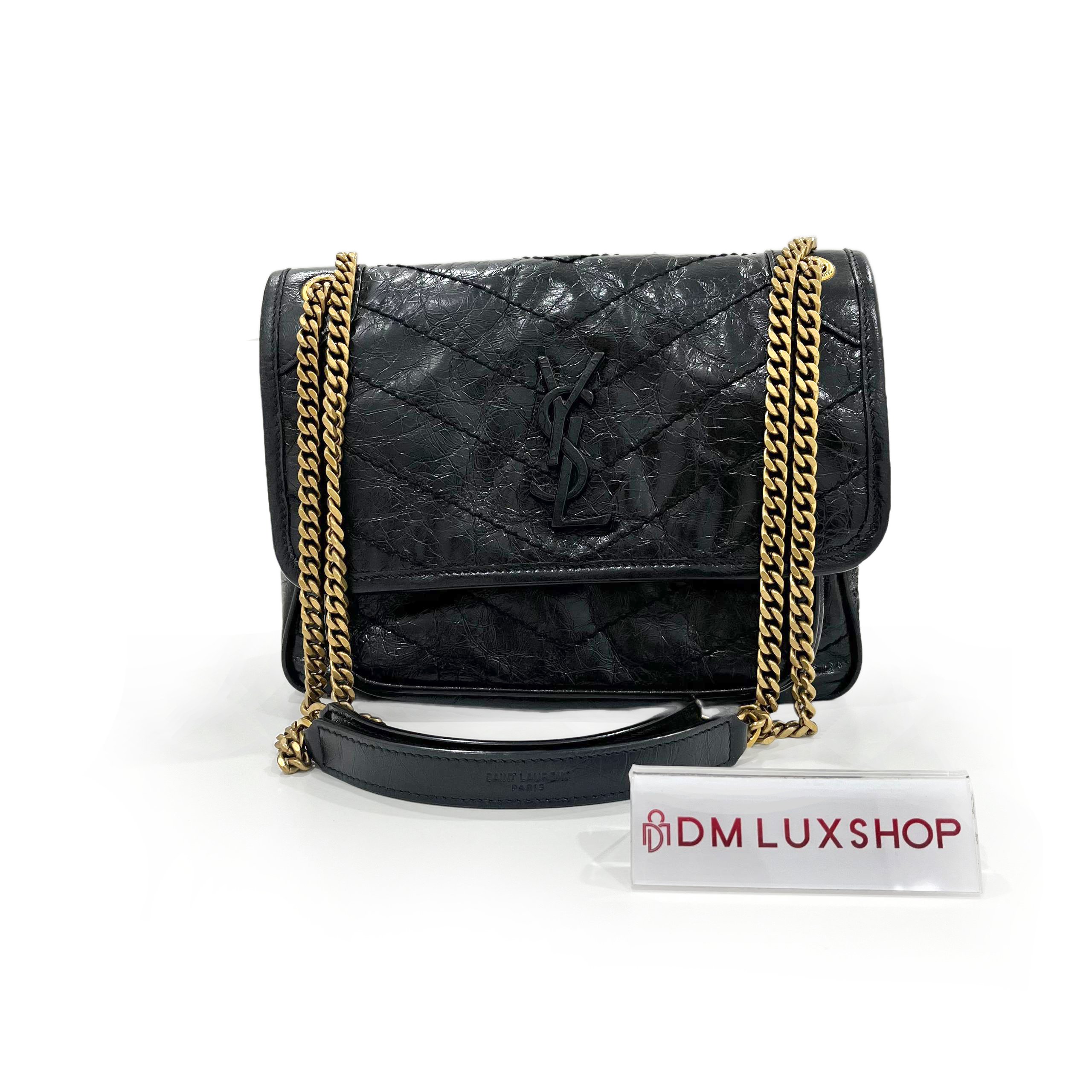 YSL Niki Black Baby GHW