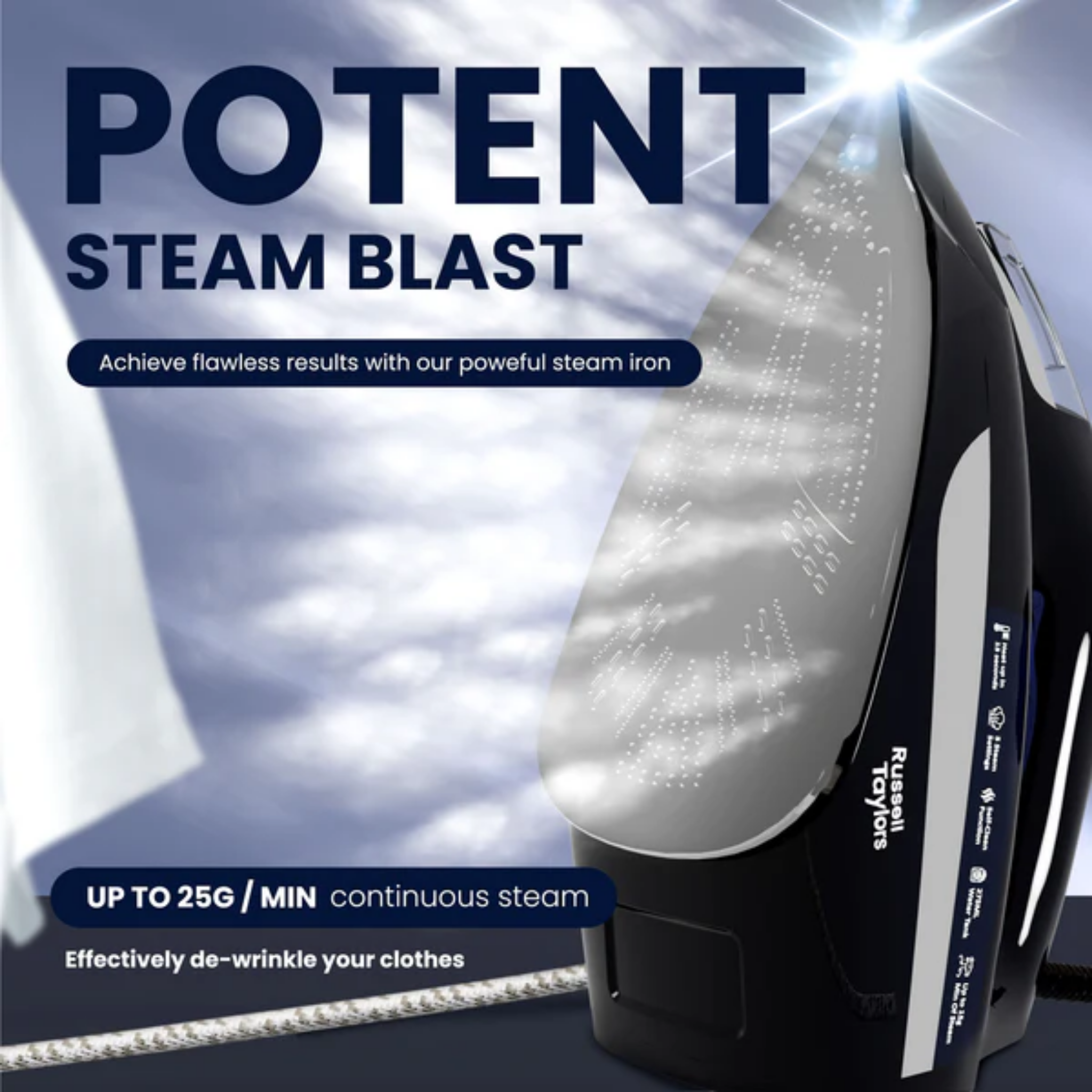 Russell Taylors Steam Iron (SI-20)