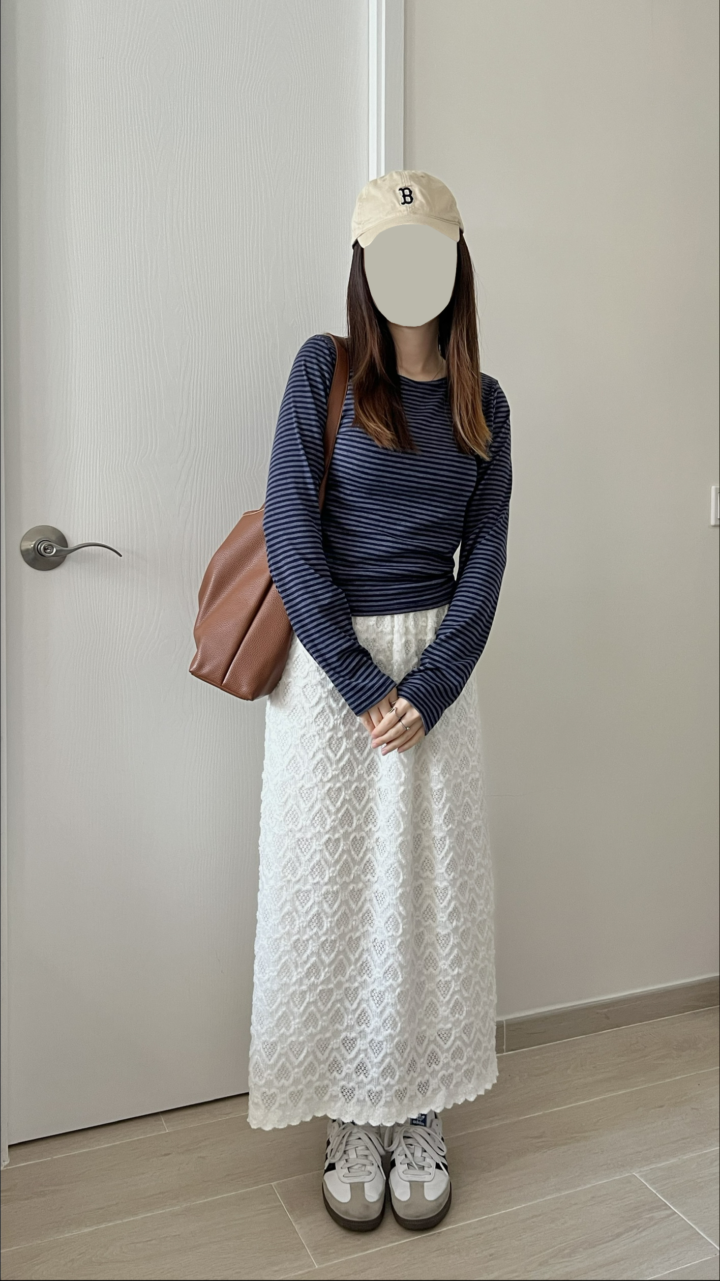 甜甜價 莓果親膚間條衫 現貨