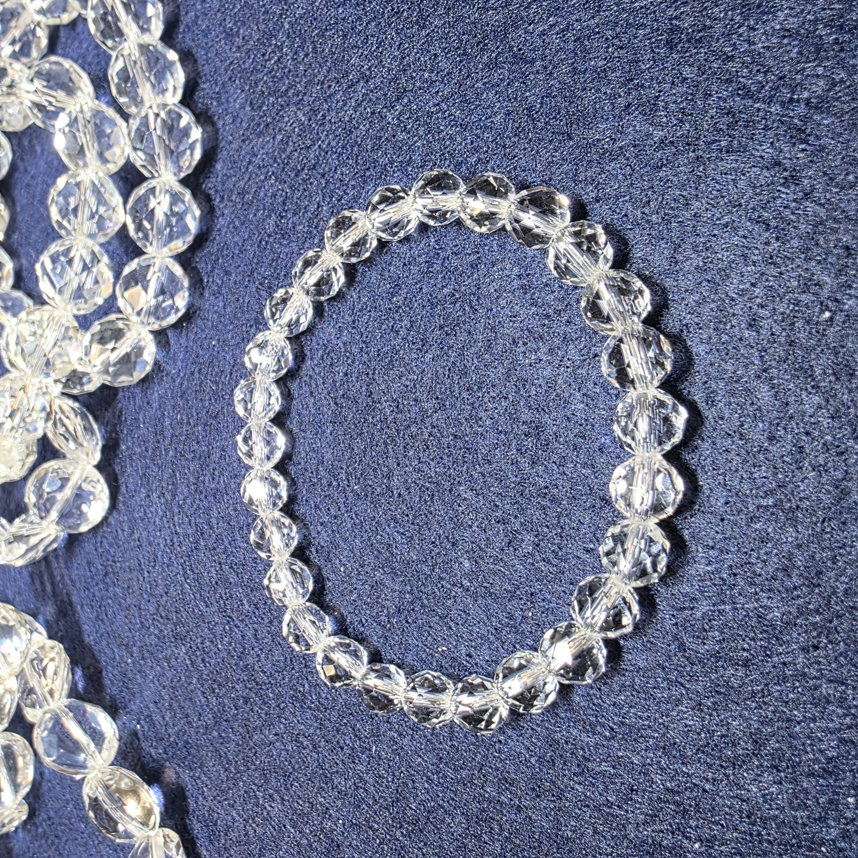 白水晶角度手串(Clear Quartz)