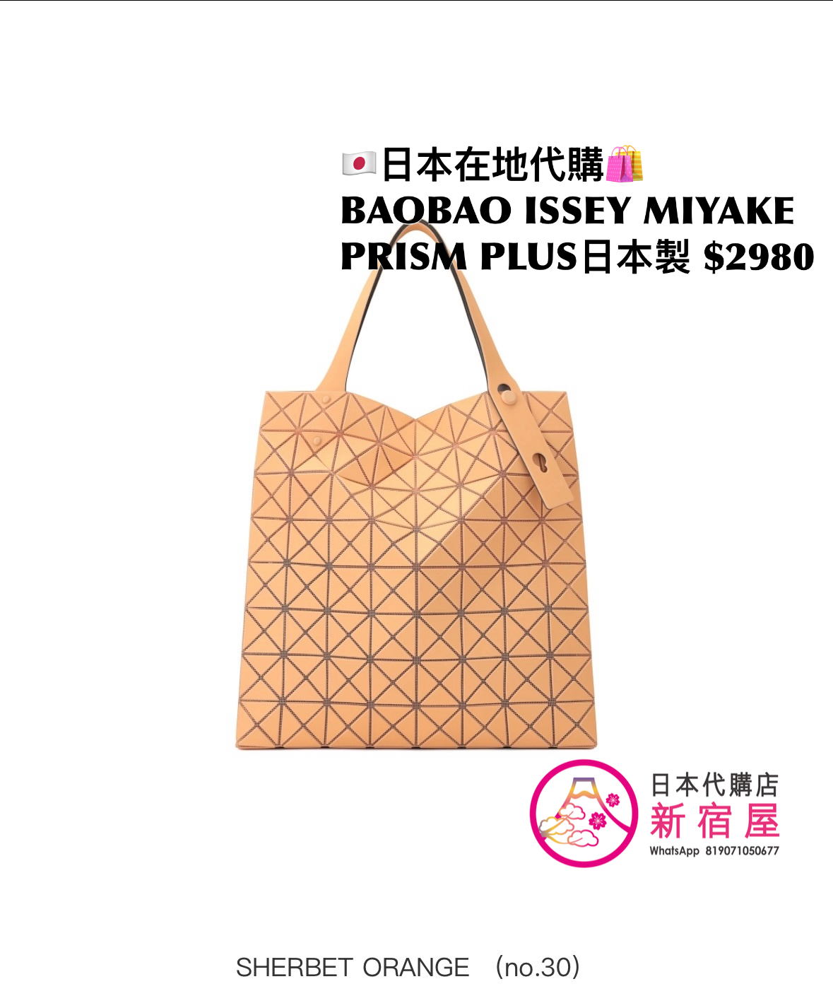 BAOBAO ISSEY MIYAKE PRISM PLUS