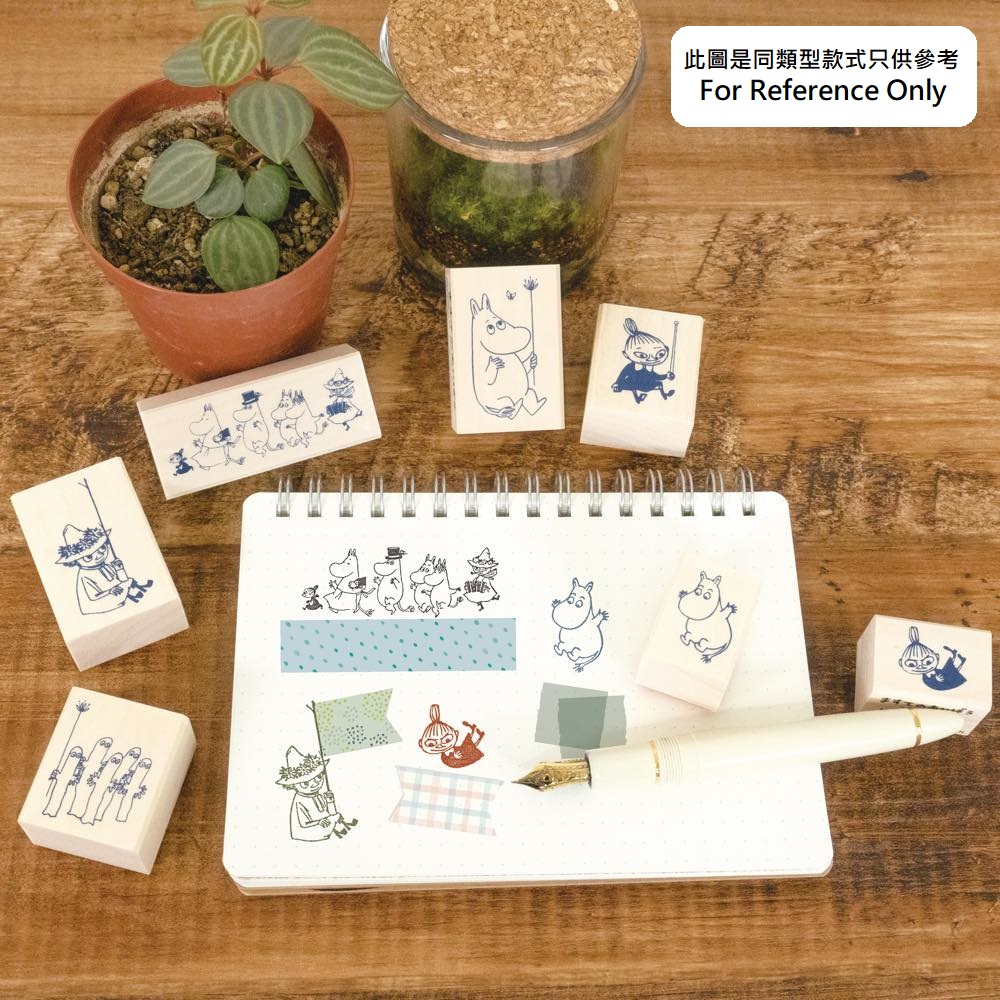 現貨｜Little My 阿美 Moomin 姆明 日本製 Beverly 木製 印章 印仔 (TSW-141)