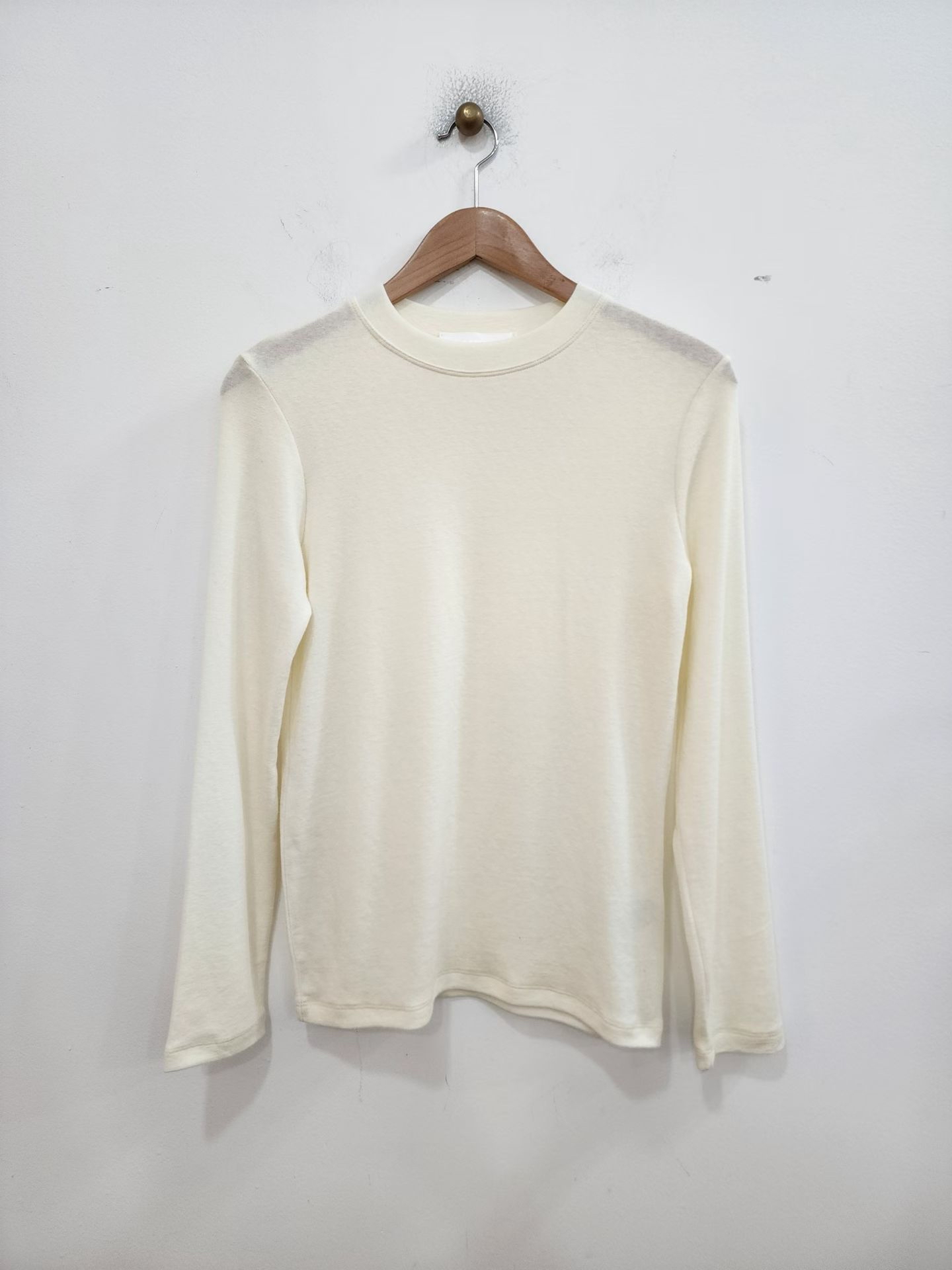 RoundNeck wool basic tee