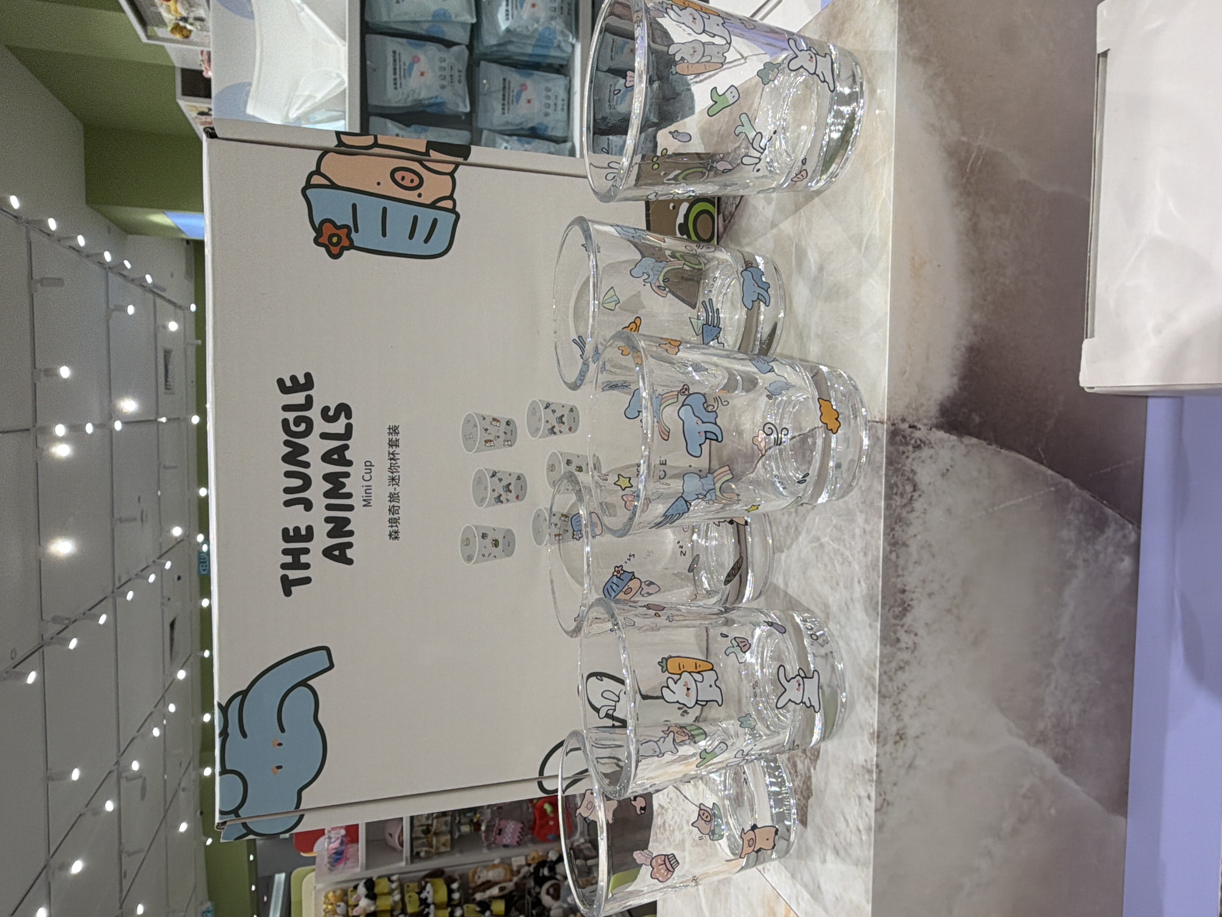 Mori Wonder Brigade- Mini Cup Set 6pcs 