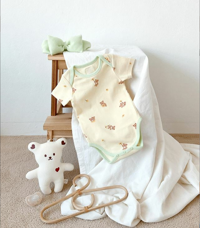 Short Sleeves Lily Bear Suit