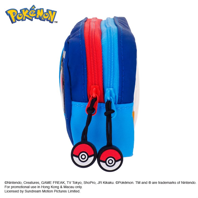 Pokémon Pencil Pouch 雙拉鏈筆袋