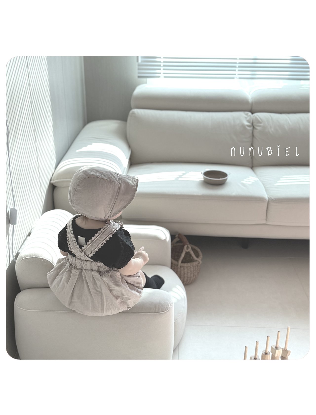 🇰🇷Nunubiel背帶包屁+帽