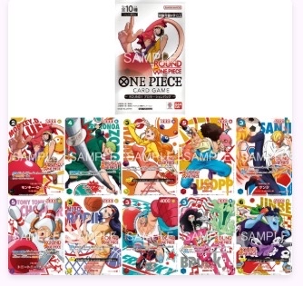 ONE PIECE CARD GAME × ROUND 1 Promo PACK 10款-隨機1款 