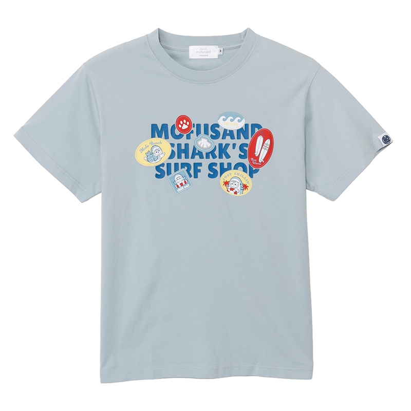 🌸 【預訂】T-shirt (SURF SHOP) - Mofusand Board Shark