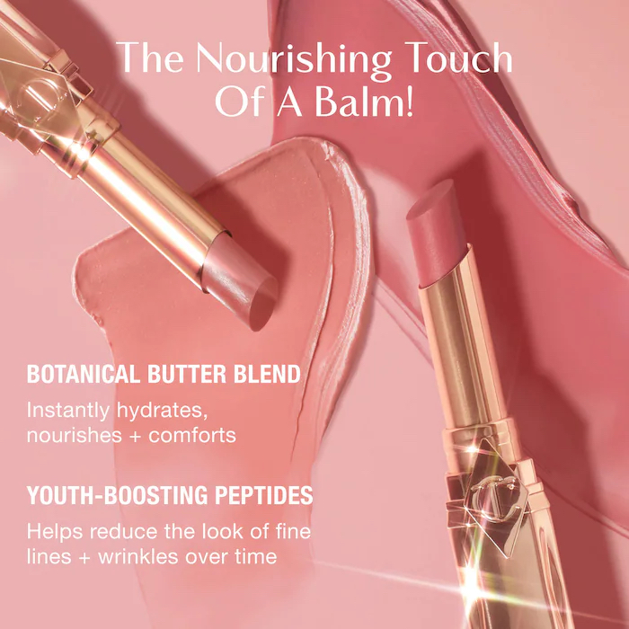 🆕香港未上！🔥無盒抵玩! 🤎Charlotte Tilbury CT 千金管 滋潤唇膏Pillow Talk Long Lasting Blush Balm Sheer Lip Tint