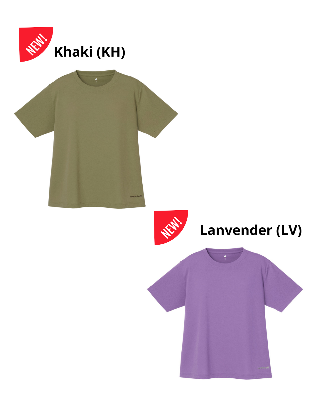 日本代購【 2026新色 日本直送 montbell 女裝  寬鬆 速乾 透氣 UV防曬 T恤 | Women wickron Relaxed Fit Quick‑Dry Breathable UV‑Cut T‑Shirt 】