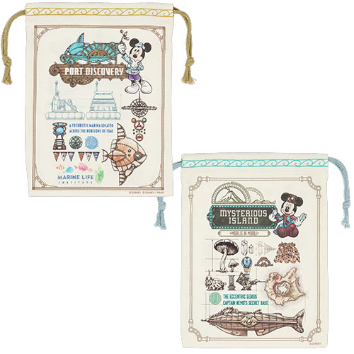 【預訂】DisneySea 25th The Jubilee Journey - Mickey 索袋 2p