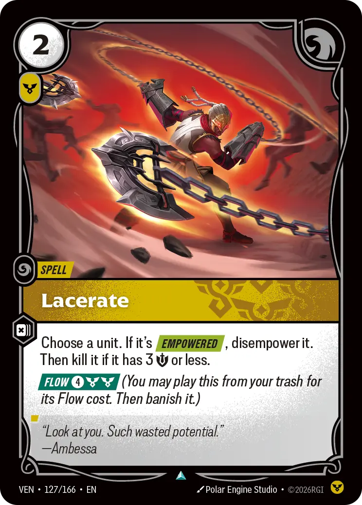 Vendetta - Uncommen- Order Rune (Set 4)