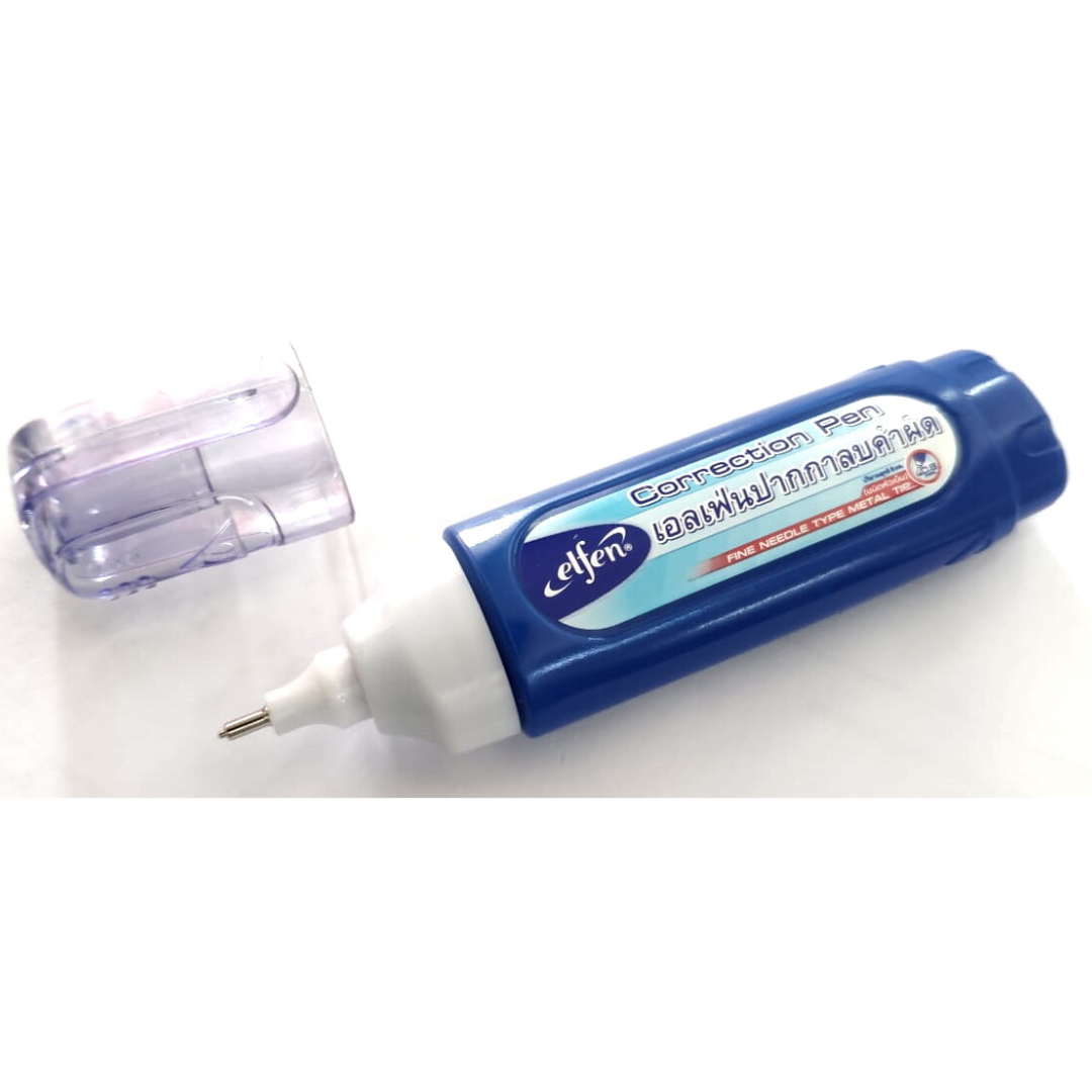 elfen Correction Pen Blue 6ml