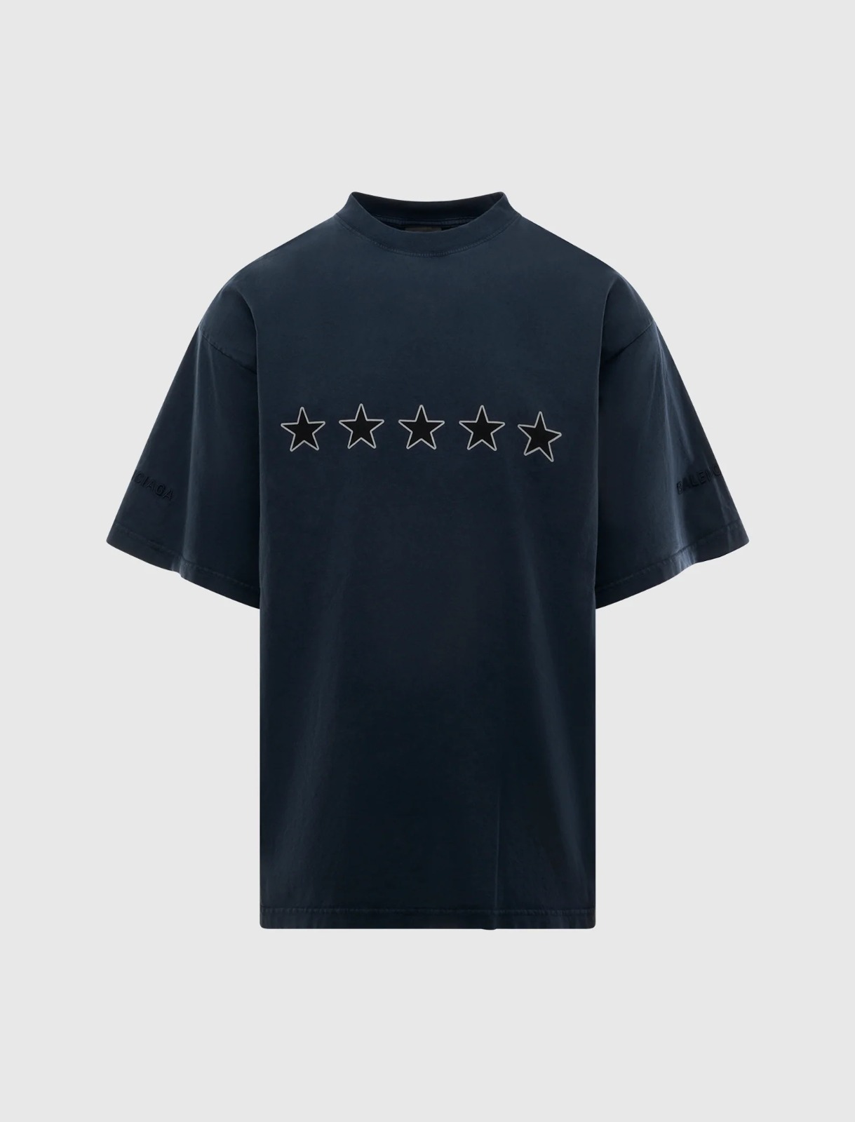 【頂級原單】Balenciaga  Top Rating五角星刺繡寬鬆短袖Tee