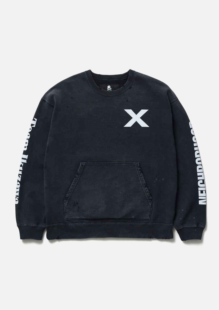 NEIGHBORHOOD NH X TEAM IKUZAWA X TRIUMPH . SAVAGE SWEATSHIRT