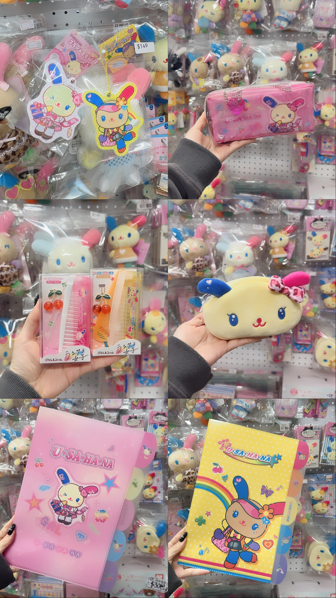 3-4月新品預訂/現貨 ｜日版 Crux Usahana系列商品🌈