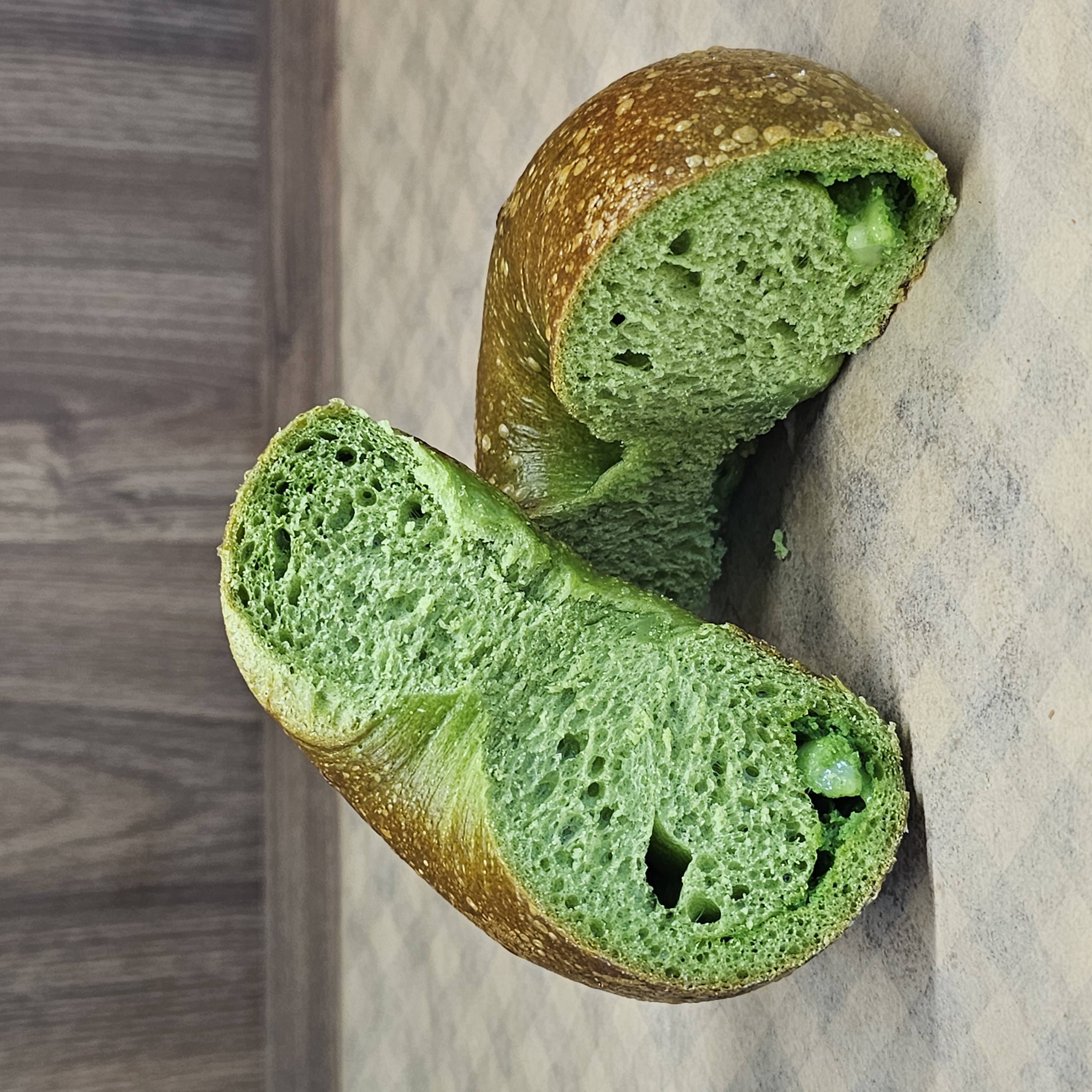 阿嫲｜抹茶麻糬BAGEL｜甜苦調和 雙重煙韌