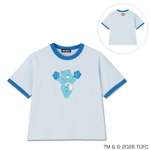 🎀【預訂】MARY QUANT x Care Bears Ringer T-shirt B