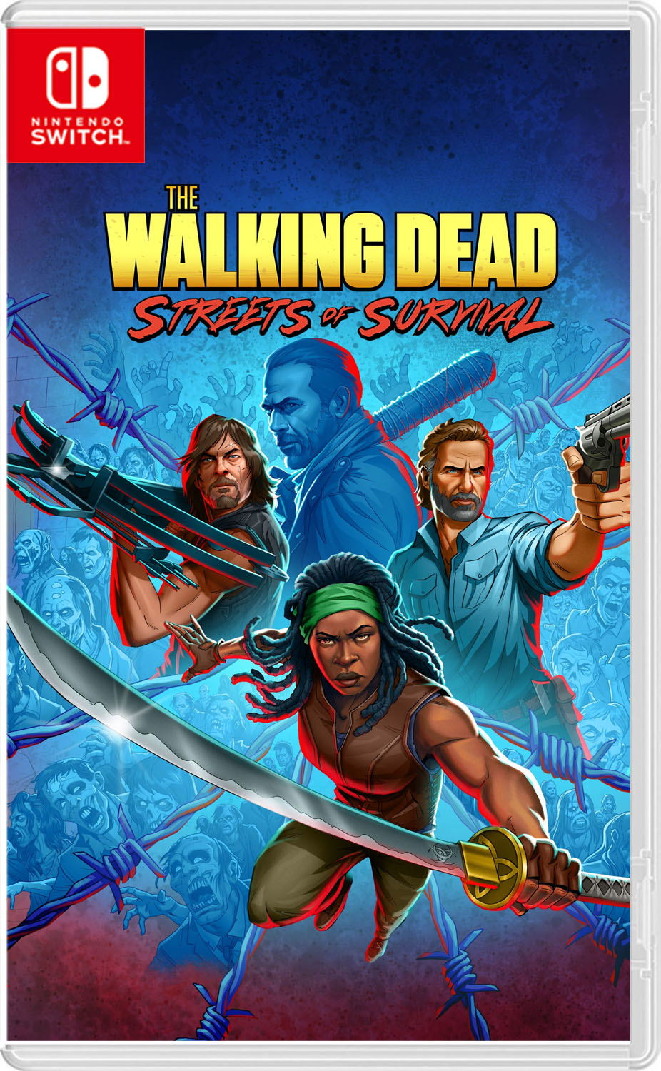 【預售 18/9】NS 陰屍路：街頭求生 The Walking Dead: Streets of Survival 英文  (英文封面) PO1055