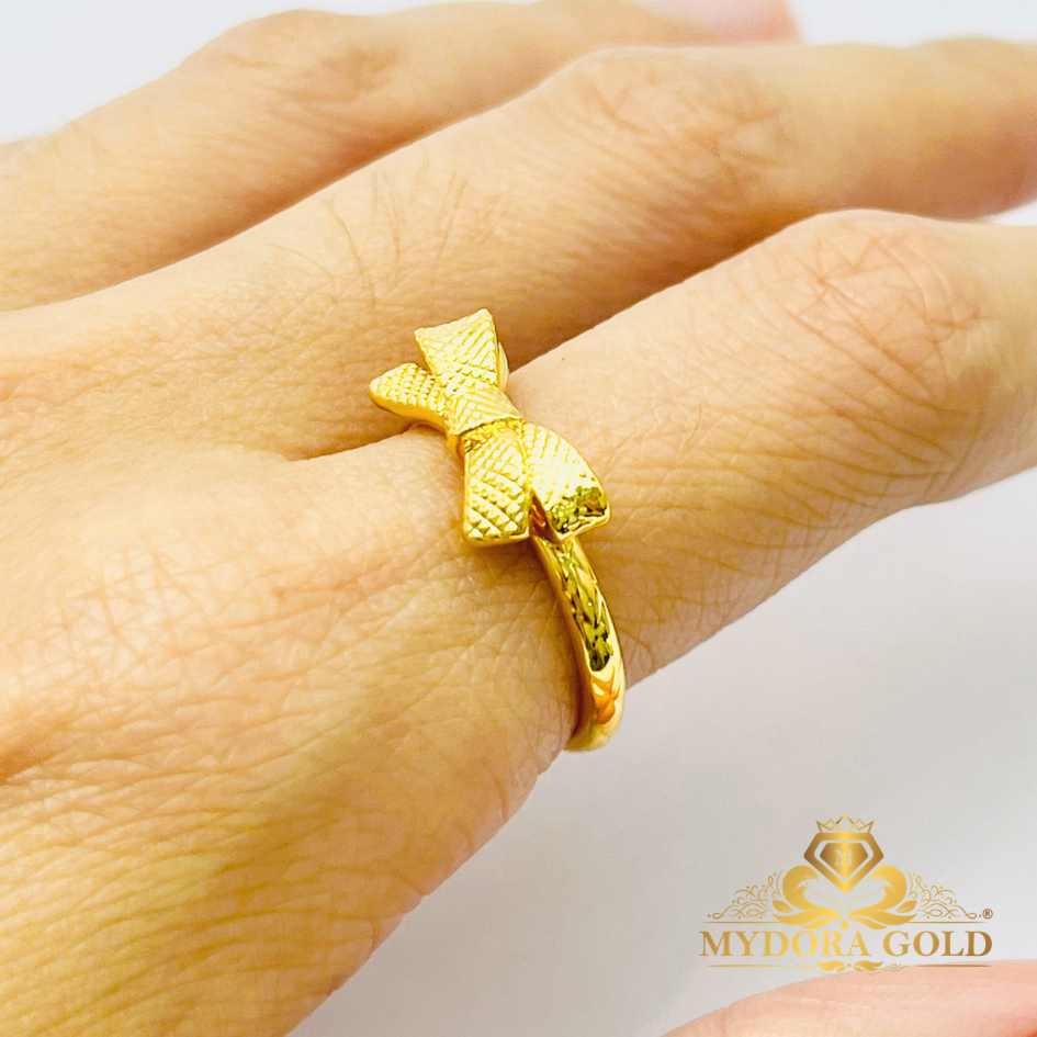 MYDORA Cincin Ribbon Grace (5G) l EMAS 916/22K