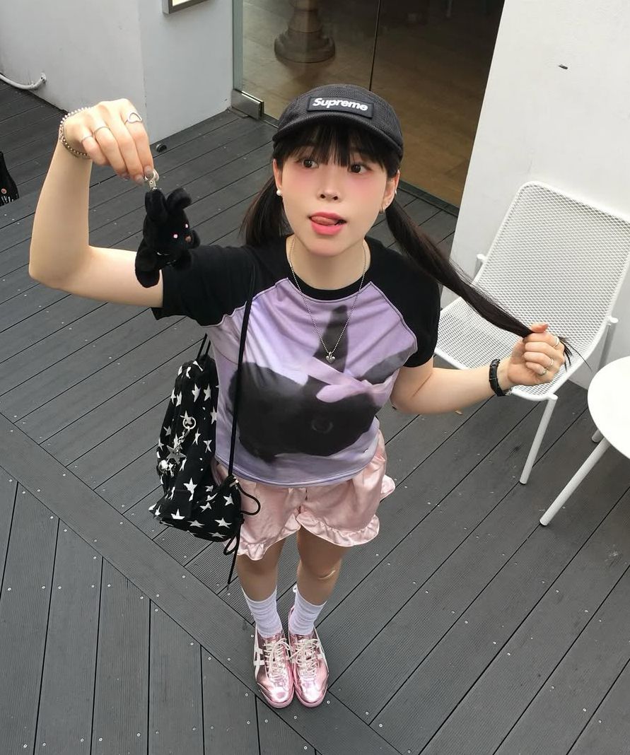 🇰🇷訂購｜FLARE UP 26SS｜Bunny Waffle Raglan T-Shirt 