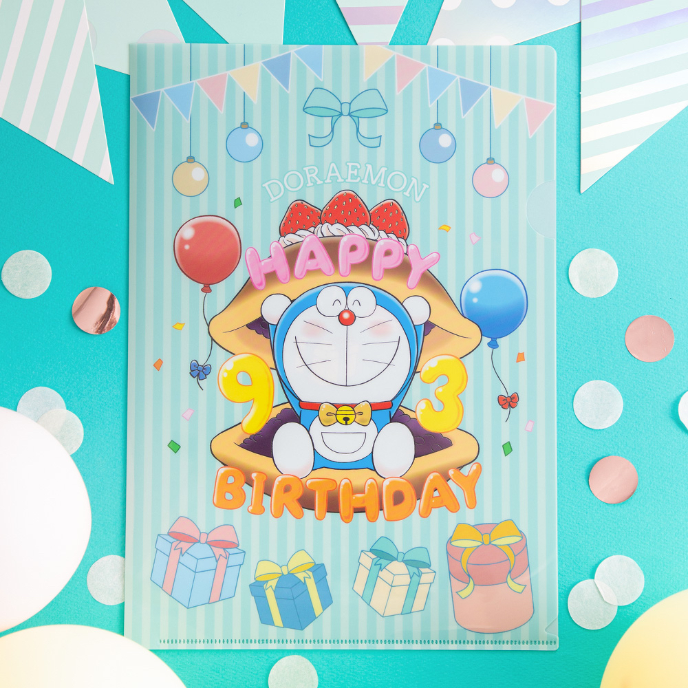 [絕版現貨] 多啦A夢生日限定 文件匣 A4 Folder｜Doraemon生日2026